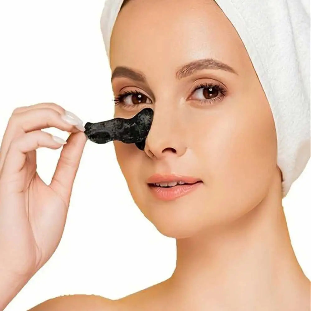 Black Nose Blackhead Remover Mask Deep Cleaning Shrink Pore Acne Treatment Mask Nose Black Head Remove Stickers Skin Care Mask