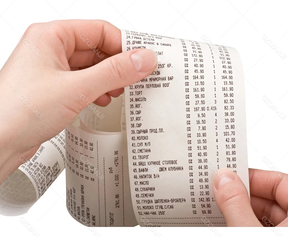 BPA free 80*30mm 40mm Thermal Receipt Paper for All Mini 3 inch Inkless Wireless Thermal POS Receipt Bill Printer Paper Roll