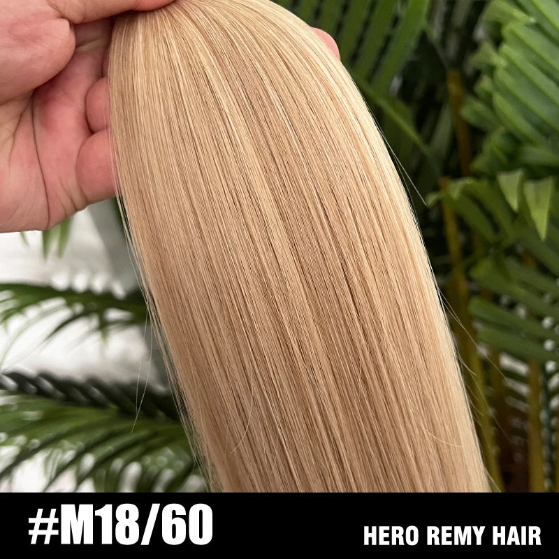 Flat K Tip Hair Extension 100% Remy Human Hair Keratin Fusion Pre Bonded Natural Straight Real Hair Salon Quality 16-22" 1g/s