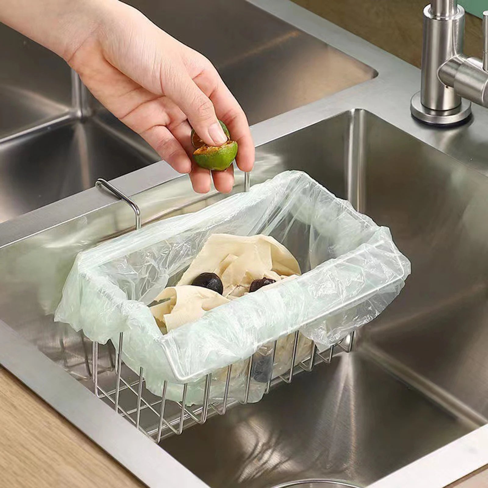 Kitchen Sink Drain Rack Organizer Sponge Storage Faucet Holder Soap Drainer Dishcloth Towel Rack Kitchen Sink Organizer