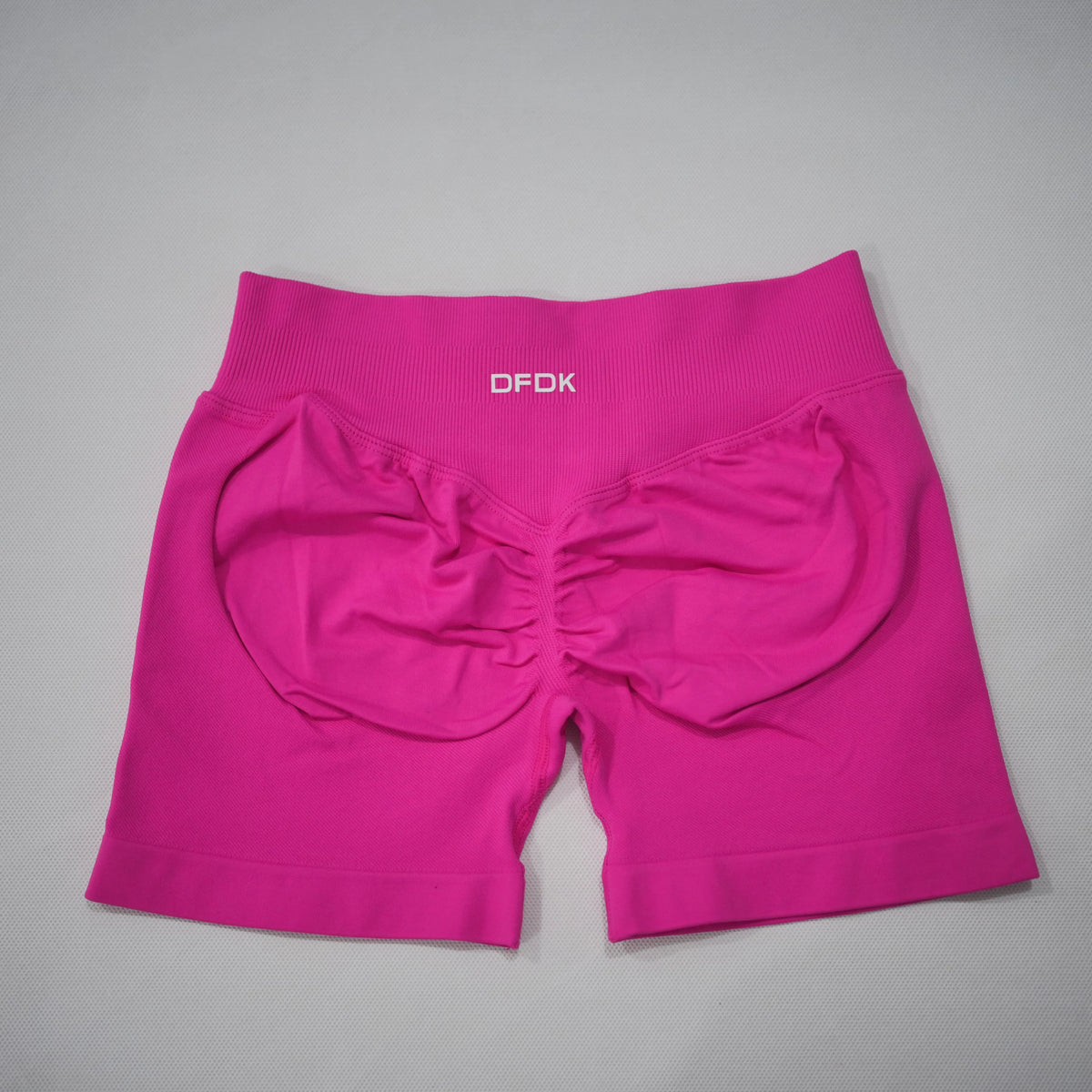 DFDK Women High Waist Yoga Shorts Scrunch Butt Lift Squat Proof Push Up Workout Shorts Gym Running Fitness Athletic Shorts