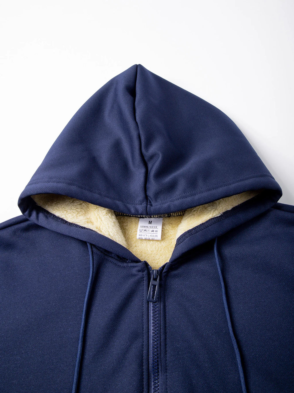 Men's Suit Two-Piece Tracksuit Plush Thickened Warm Sports Jacket+Trousers Sports Suit Winter Outdoor Casual Hoodie Sportswear