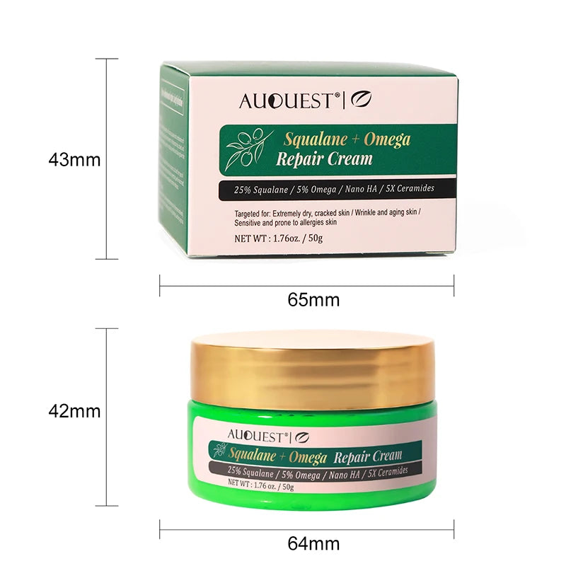 AUQUEST Niacinamide Face Cream Whitening  Moisturizing Hyaluronic Acid Smoothing Brightening Facial Cream Skin Care
