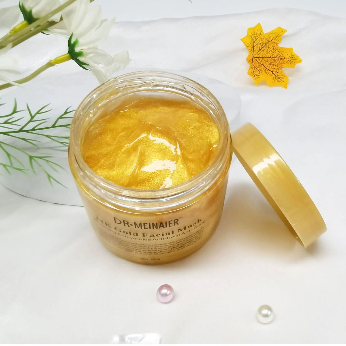 250g 24K Gold Collagen Repair Sleeping Facial Mask for Firming, Hydration, and Moisturizing Face Cream Apply-on Mask Skincare