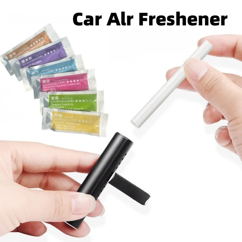 5/6/10Pcs Car Air Vent Perfume Air Freshener Flavoring Smell Aroma Car Perfumes Air Freshener Parfum Car Accessories