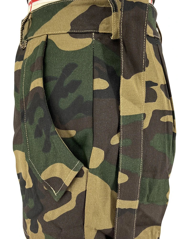 Shorts Set Women Two Piece Set Camouflage Prin Tank Top and Pants Sexy Cotton Outfits Women Summer Suits Wholesale Dropshipping