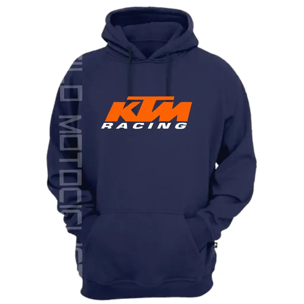 KTM RACING Moto casaco canguru com bolso masculino e feminino