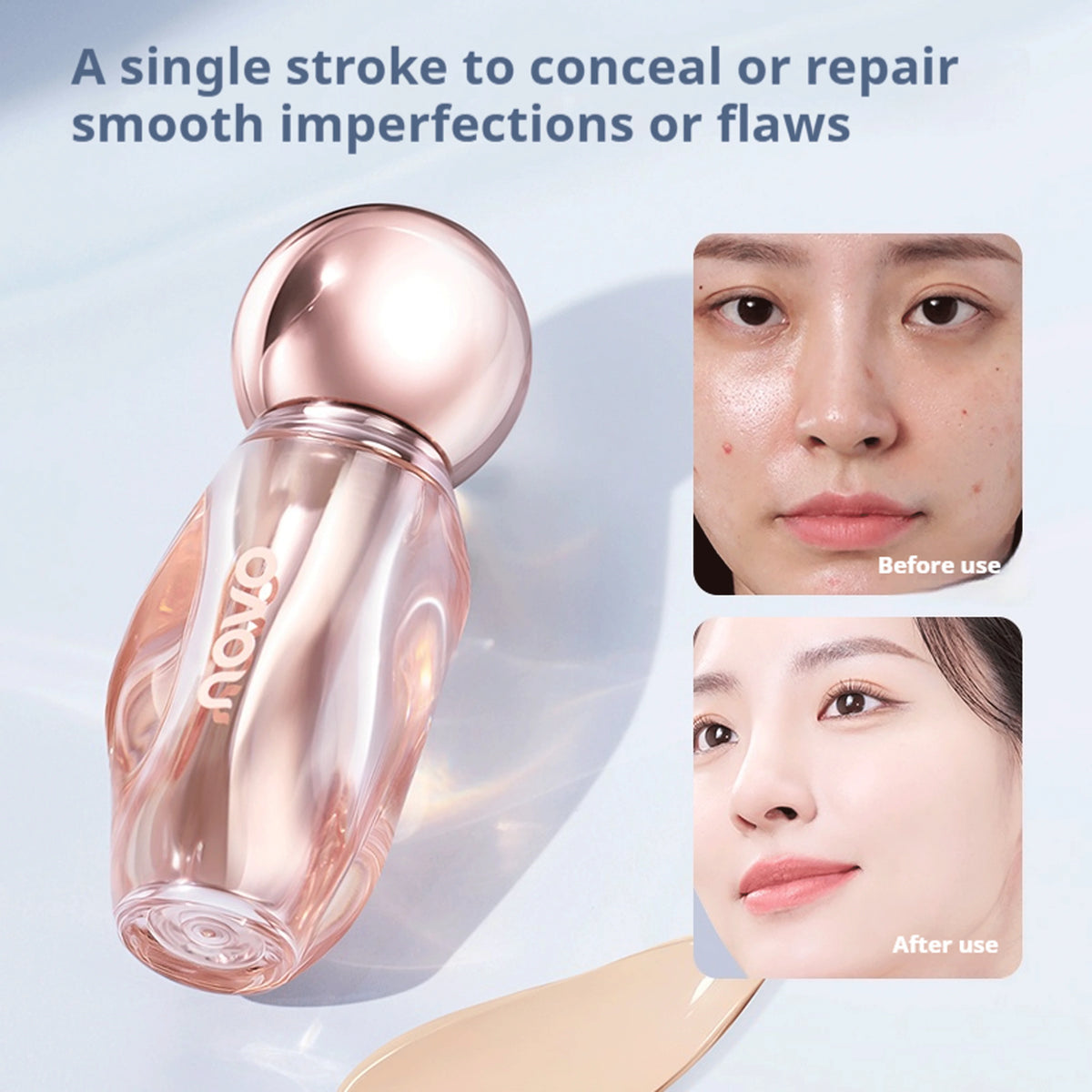 NOVO Concealer for Contouring and Brightening Facial Brightening Concealer for Acne Scars and Dark Circles