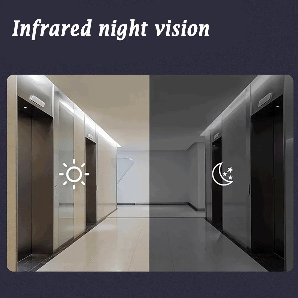 Smart WiFi 2.4G Wireless Doorbells Video Intercom Camera Inteligente Night Vision 4.3inch HD Screen For Security Home Apartment