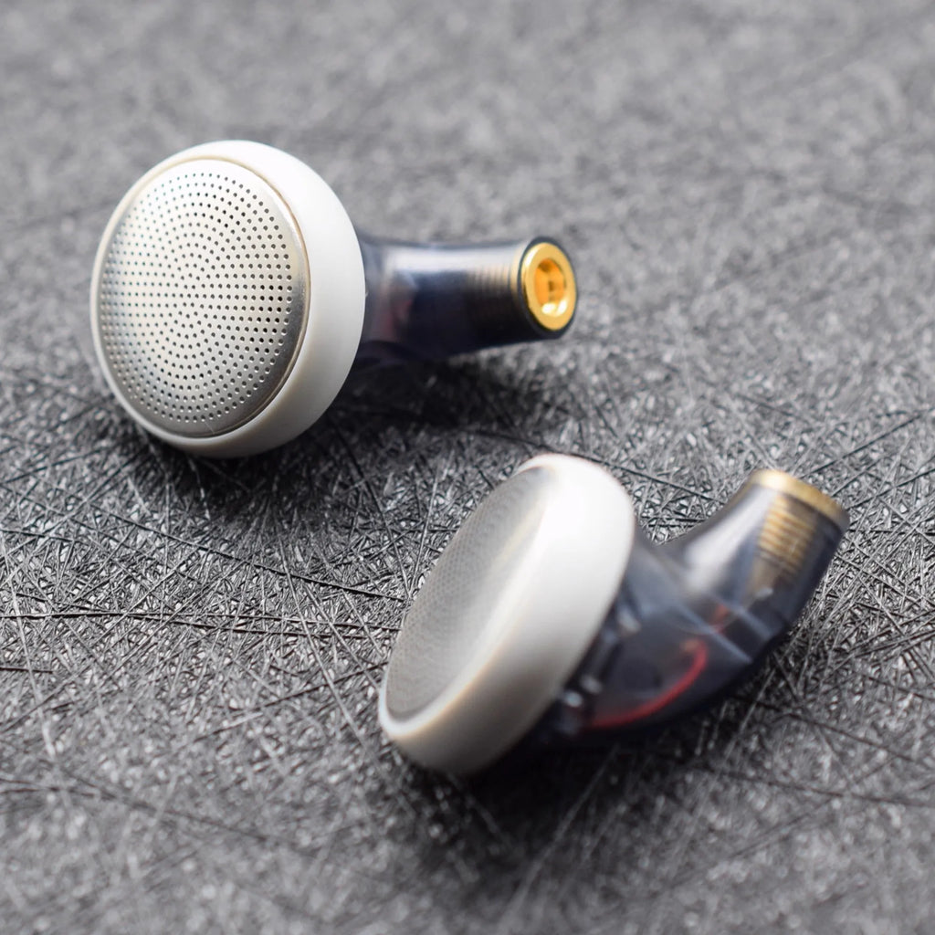 FENGRU BP32 Diy 130 ohm Beryllium Film Driver/300 ohm Carbon Nanotube Film High Impedance Flat Head Earbuds Heavy Bass Earphones