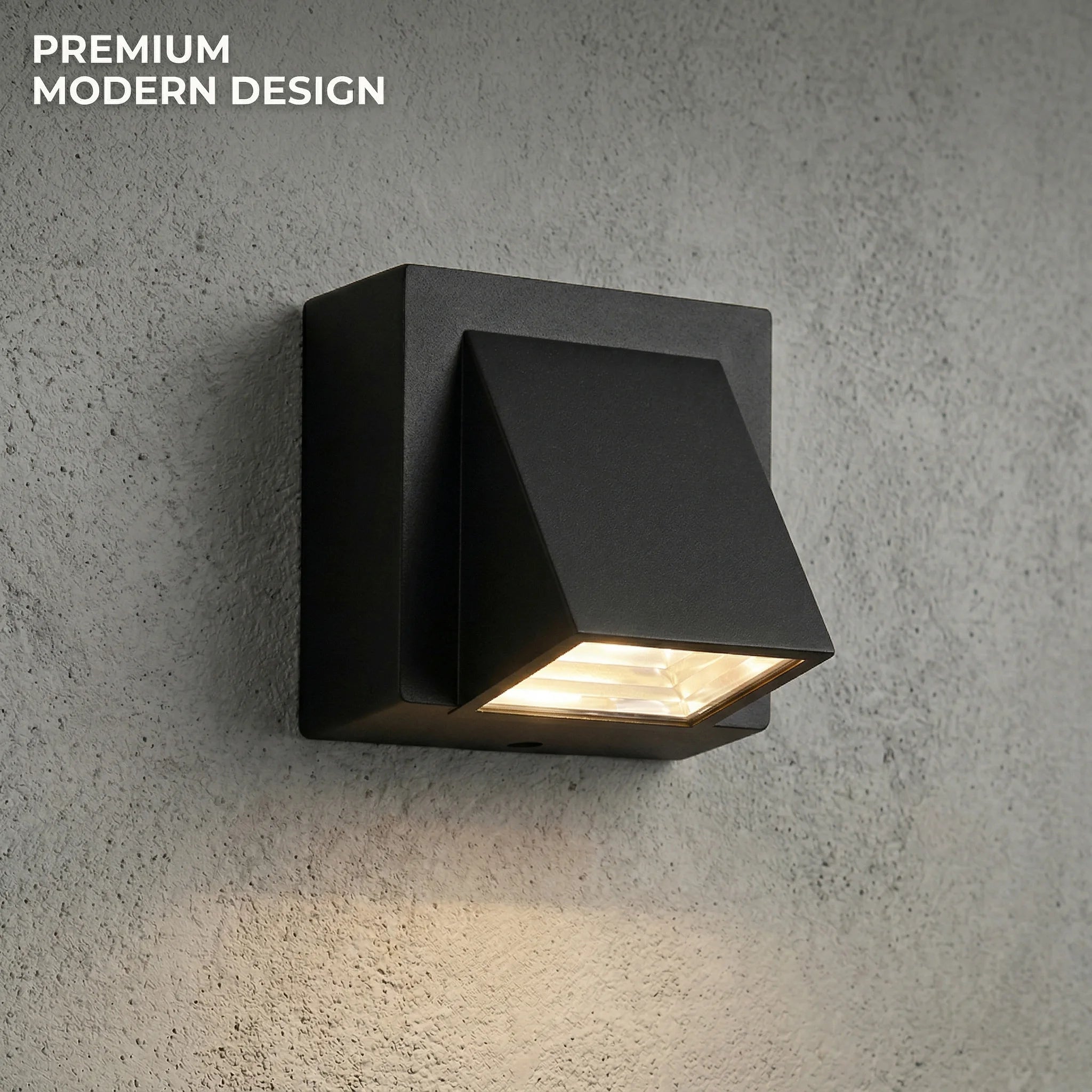 Outdoor LED Wall Light Waterproof IP65 Plastic Wall Sconce AC110V 220V Balcony Garden Porch Decorative Lighting Fixture for Home