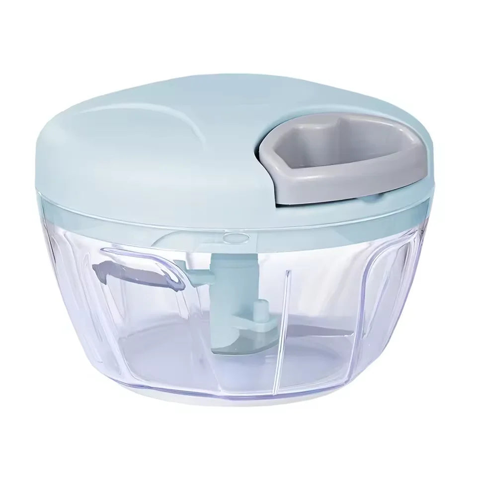 500/900ML Manual Meat Mincer Garlic Chopper Hand Pull Press Crusher Vegetable Grinder Chili Onion Cutter Kitchen Cooking Tools