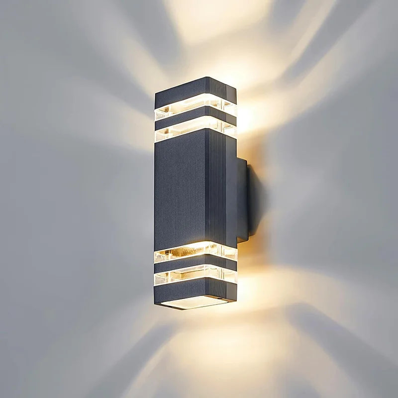 Outdoor LED Wall Lights E27 Up Down Exterior Wall Sconce IP65 Waterproof Led Sconce Lamp for Porch Front Door Garden Wall Lamp