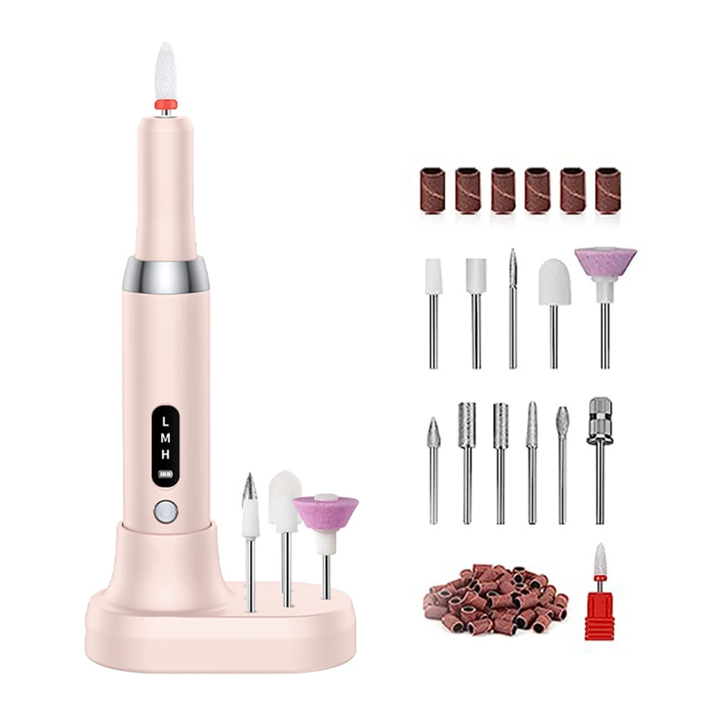 Professional Nail Drill Machine for Acrylic Nails 35000RPM Electric Nail Drills Kit for Manicure Pedicure