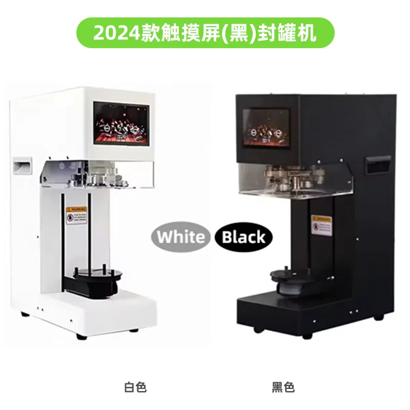 Can gland sealing machine, fully manual or automatic can sealing machine
