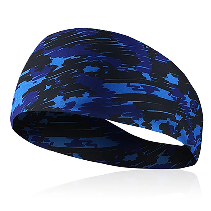 【X】1PCS Fitness Sweating Guide and Anti Sweating Band Running Headband Sports Sweating Absorbing Headband Hair Band
