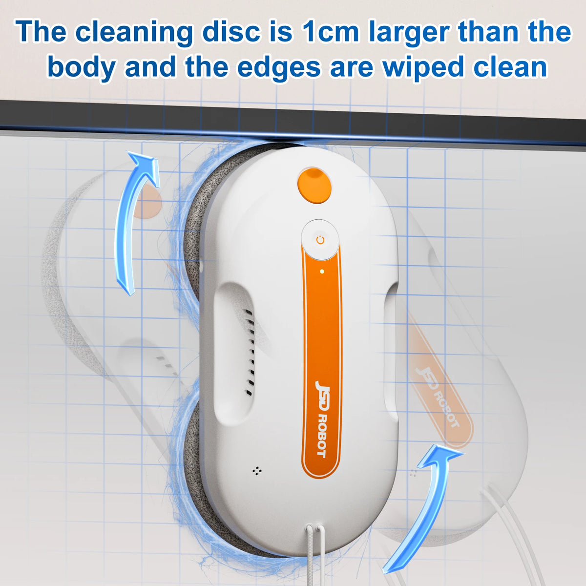 Ultra Low Noise Multifunctional Smart Window Cleaning Robot Household Villa Automatic Glass Cleaning Equipment