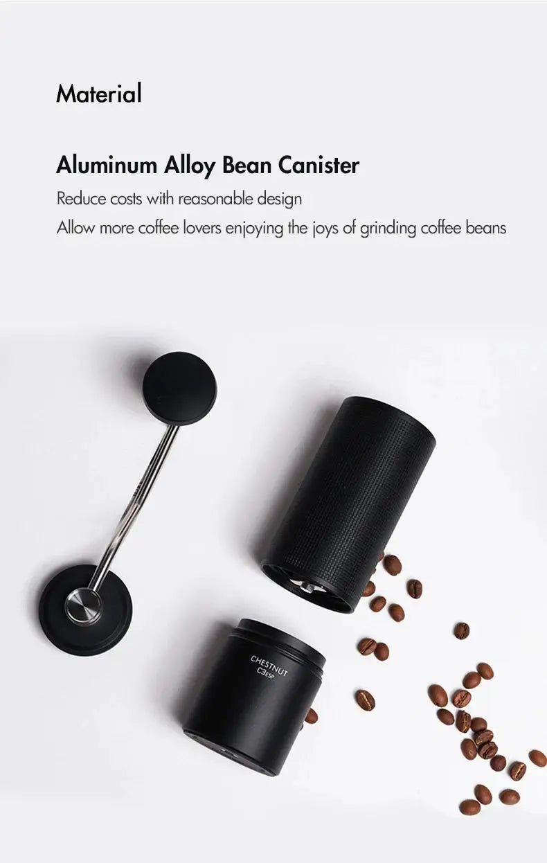 TIMEMORE Chestnut C3S/C3ESP  Manual Coffee Grinder, All Metal Body Anti-slip Portable Hand Mill, Built-in S2C Precision Burr