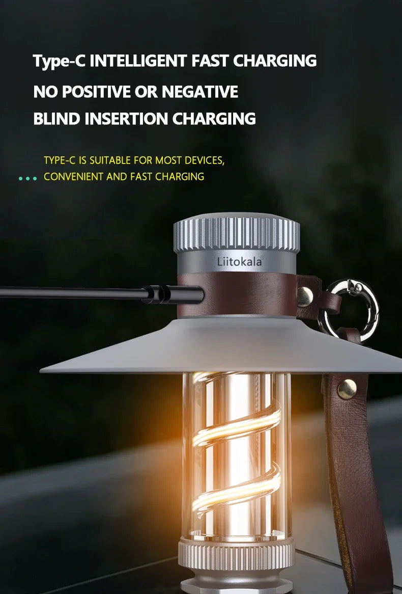 LiitoKala LF-818 Camping lights+18650 2000mAh Battery