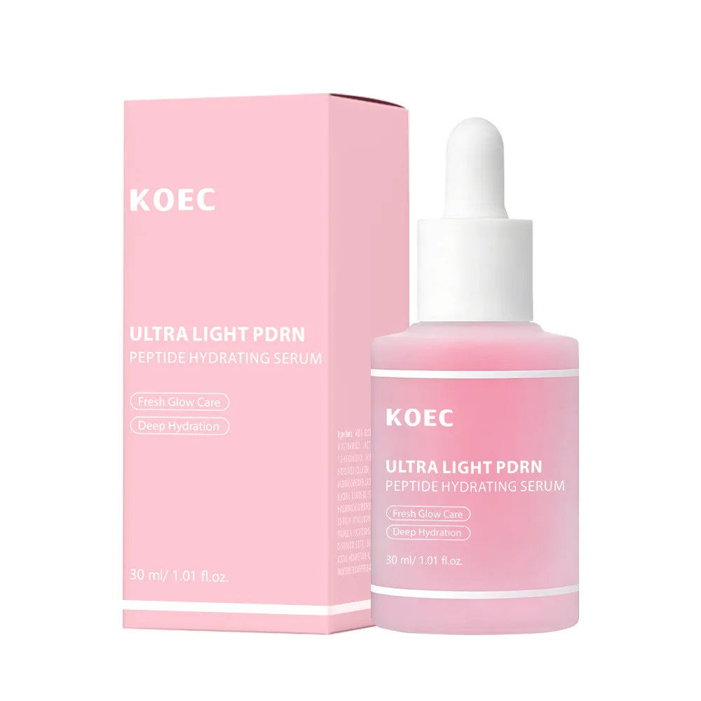 PDRN Peptide Moisturizing Serum 30ml Deeply Hydrating Brightening And Repairing Facial Essence Gentle Soothing Korean Skincare