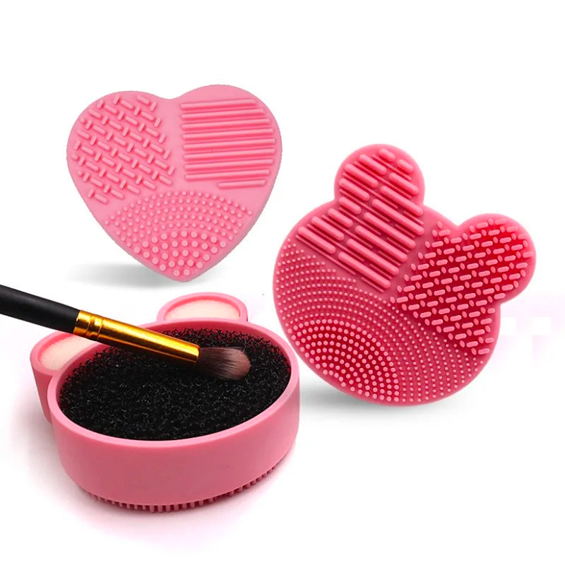 Makeup brush cleaning tool simple makeup brush
