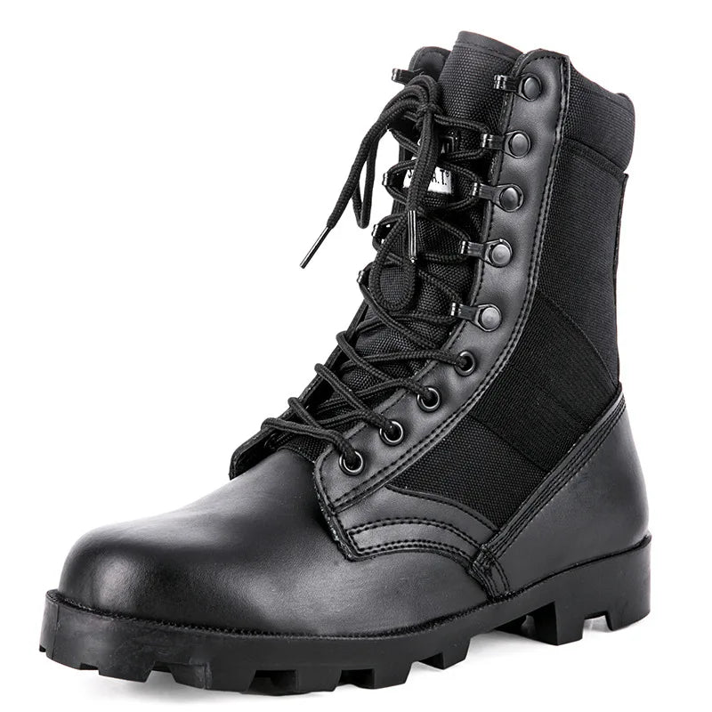 37-48 Training Boots Outdoor Hiking Climbing Shoes Green High Top Desert Boots Work Security Shoes
