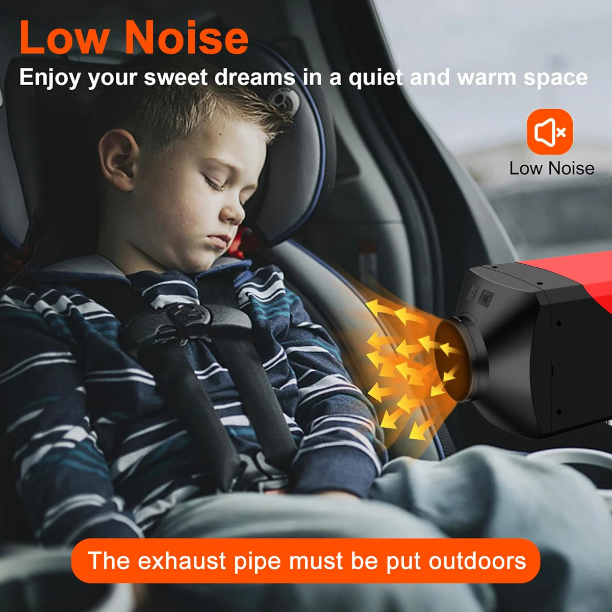 New 12V 24V Diesel Air Heater 5kw Diesel Parking Heater For Boats Caravan Rv Camper Bus Truck With Lcd Display Remote