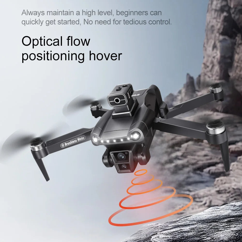 Original V198MAX Drone 8K Profesional FPV Brushless Laser obstacle avoidance Aerial Optical Foldable Quadcopter Mini 4K Dron