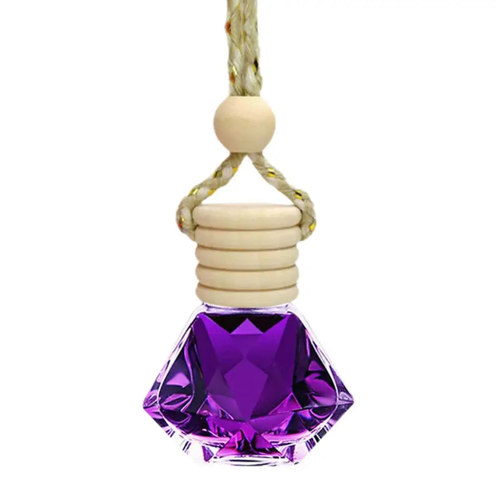 Car Perfume Pendant Include Essential Oil Air Fresheners Novelty Auto Flavoring Air Freshener Diffuser Oil Fragrance Bottle
