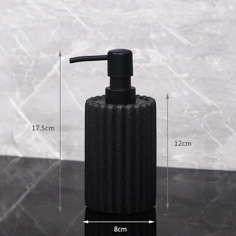 Creative hand sanitizer bottle lotion bottle hotel home stay shampoo bath gel sub bottled bathroom accessories soap dispenser