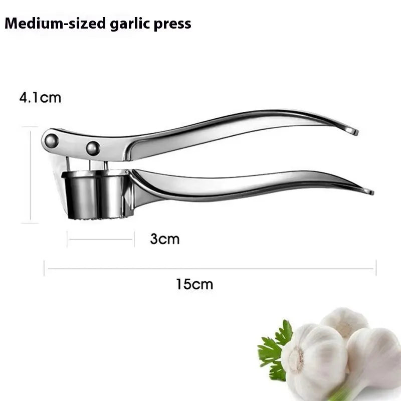 Kitchen Stainless Steel Garlic Smasher Squeezer Manual Press Grinding Tool Kitchen Accessories Kitchen Accessories Tools