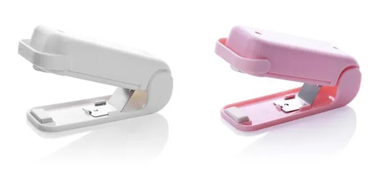 Mini Hea Bag Seal Machine Package Sealer Bags Thermal Plastic Food Bag Food Bag Closure Portable Sealer Packaging Heat Sealer