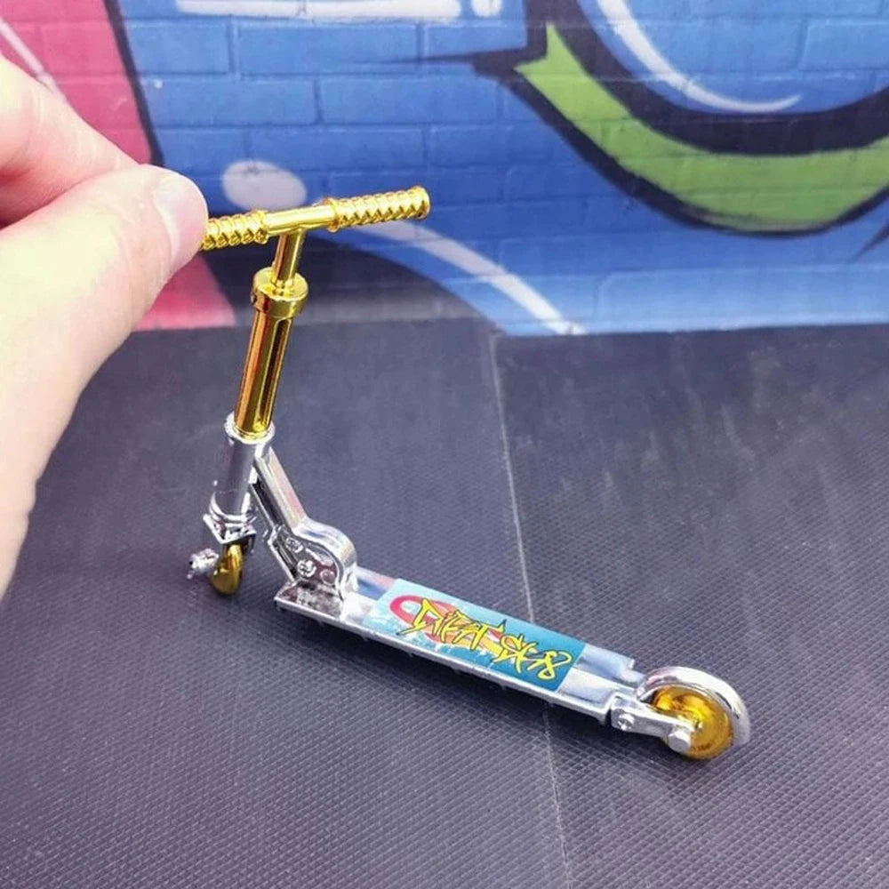 Mini Scooter Two Wheel Scooter Children's Educational Toys Finger Scooter Bike Fingerboard Skateboard