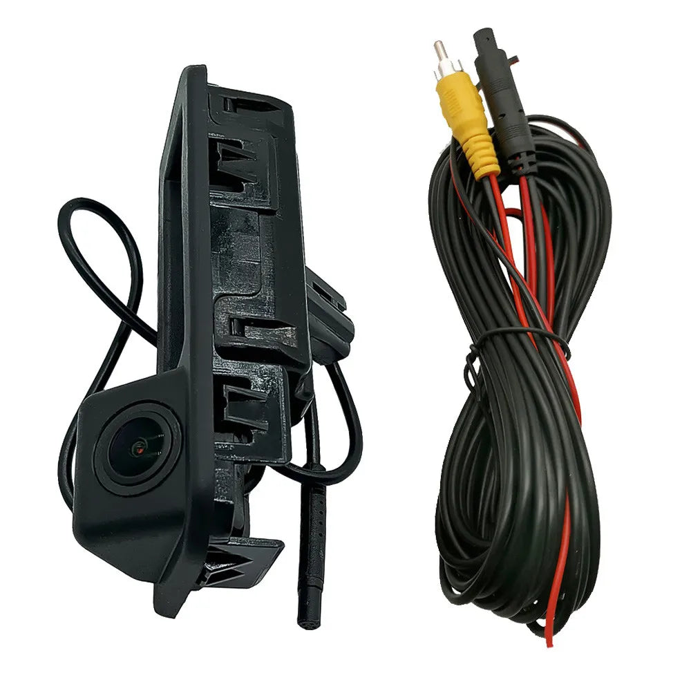 Car Trunk Handle Rear View Reverse Camera For Audi Q2 Q3 Q5 A5 Skoda Kodiaq VW Bora Jetta T-Cross Polo Passat Tharu Tayron