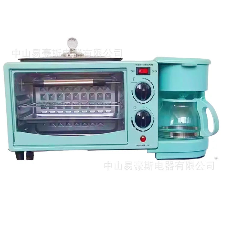CANDIMILL Direct Factory Sale Multi-purpose Household 3 In 1 Breakfast Maker Electric Roaster Egg Tart Machine