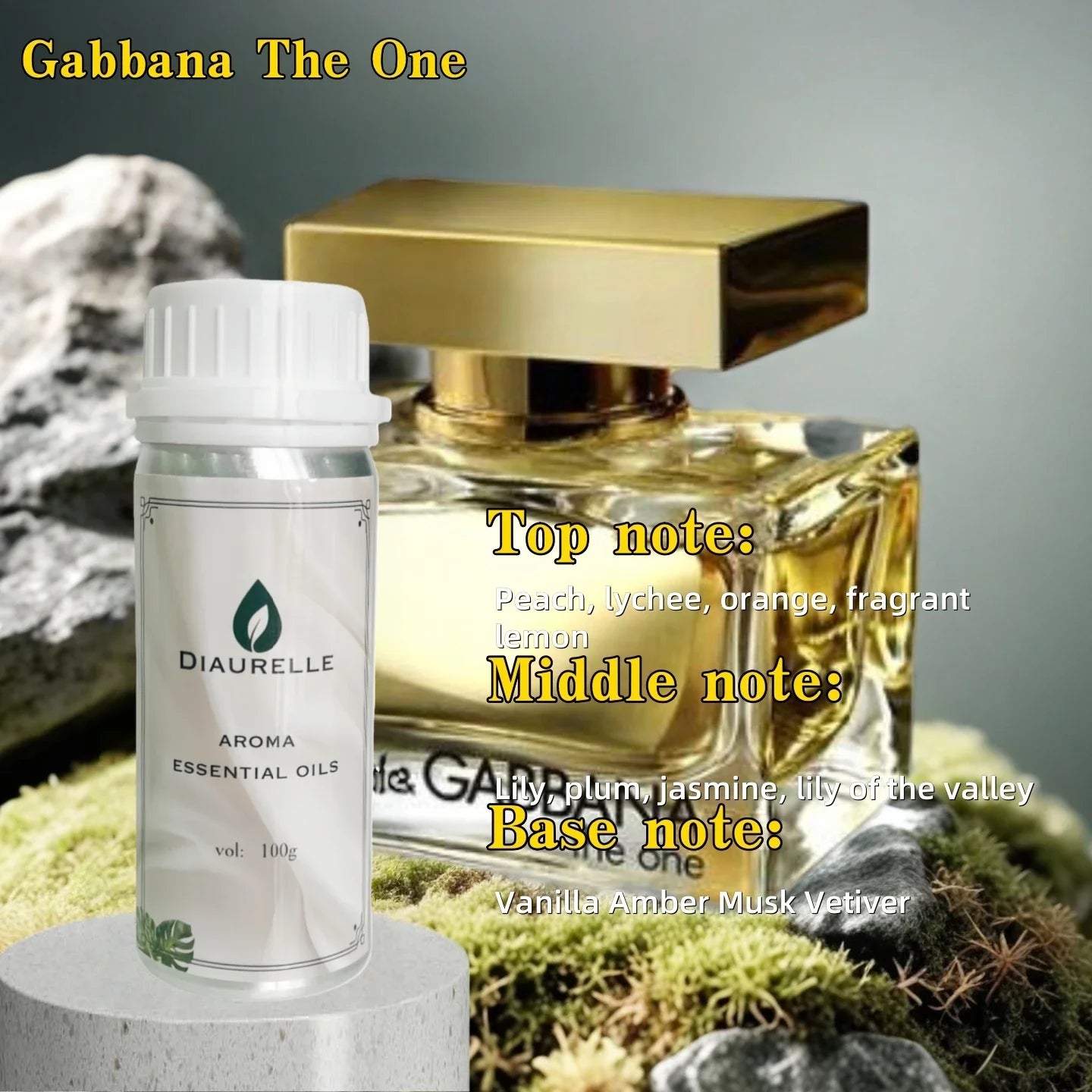 Abercrombie 100mL Essential Oil Aromatic Fragrance for Perfume Making Home Aroma Diffuser Air Freshener for Room Scents