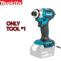 Makita DTD173 18V LXT Cordless Impact Driver Brushless Electric Drill Screwdriver Wood/Bolt T1/T2-Mode Twin LED Light 180 N·m