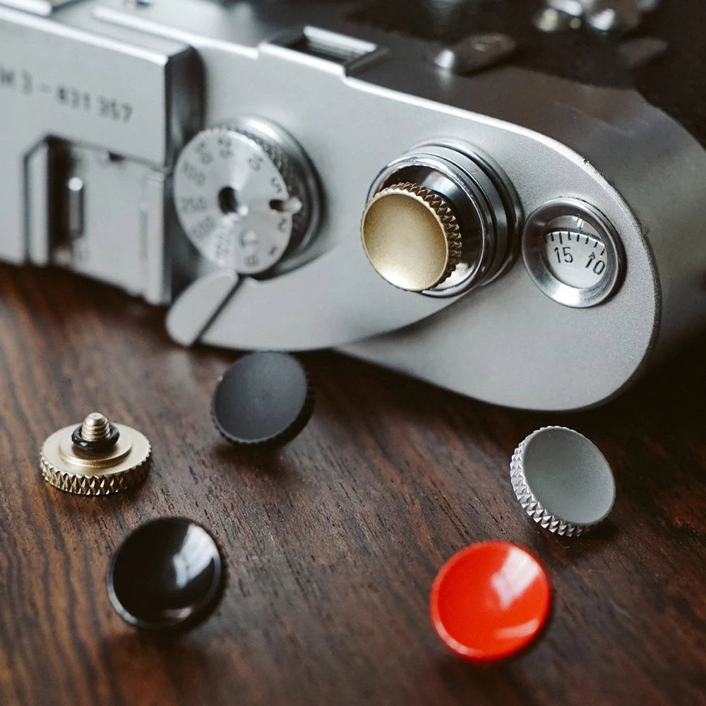 Metal Camera Shutter Release Button for Fuji XT5 XT50 XT30II XM5 XE5 X100VI X100V XT30 XT4 Leica M9 Olympus Nikon ZF Accessories