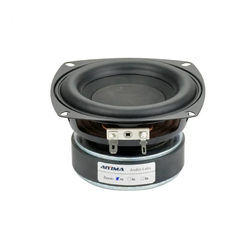 AIYIMA 1Pcs 4 Inch Subwoofer Speaker Unit HIFI 4/8 Ohm 100W Woofer Sound Speaker Home Theater Deep Bass Loudspeaeker