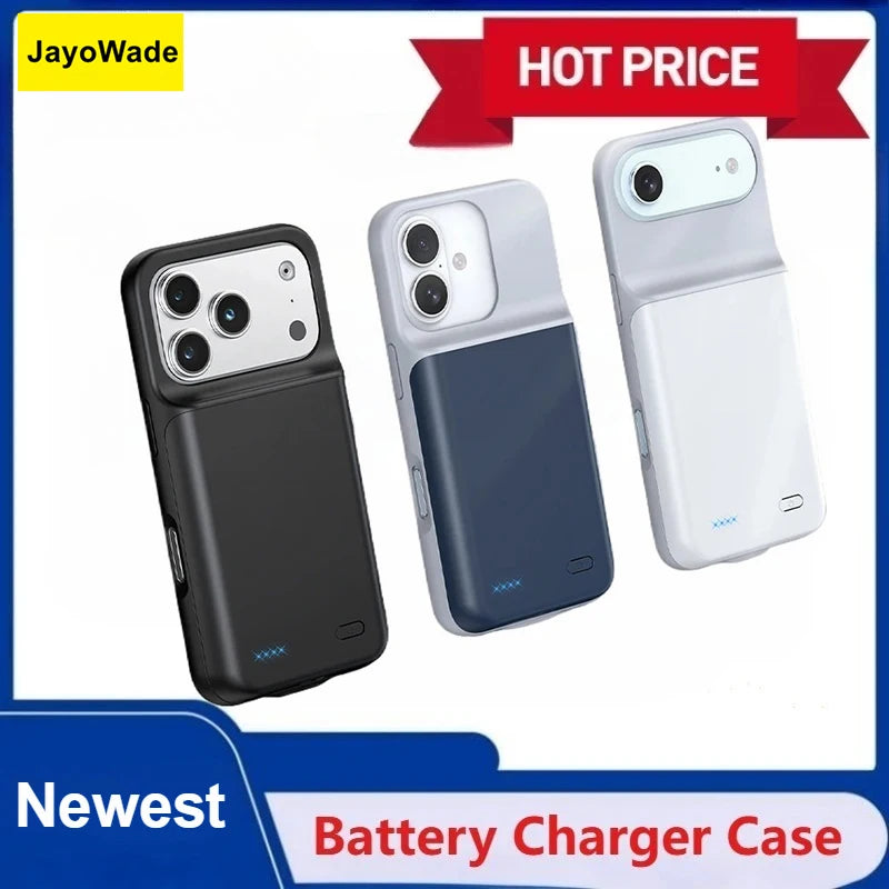 10000Mah Newest For IPhone 17 Pro Max 17 Air Battery Case Battery Charger Case Bank For IPhone 17 Pro Max Power Case
