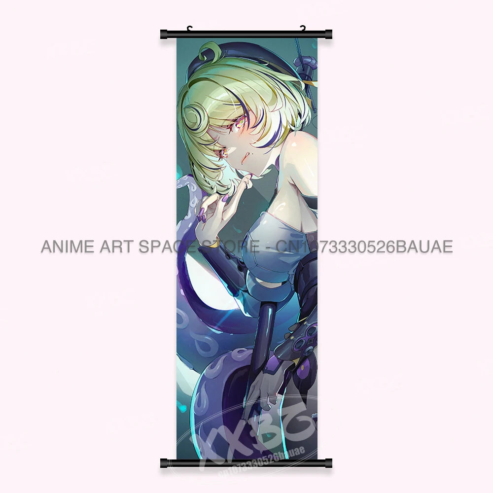 Game Home Decoration Scrolls Pictures Anime Wall Art Canvas Hanging Painting Bedside Background Posters For Zenless Zone Zero