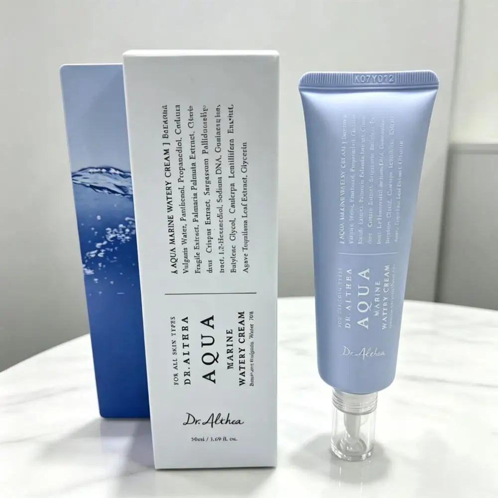 Dr Althea Aqua Marine Watery Cream 50ml Jelly Mist 100ml Korean Face Cream Hydrating Moisturizer for Dry Sensitive Skin K Beauty