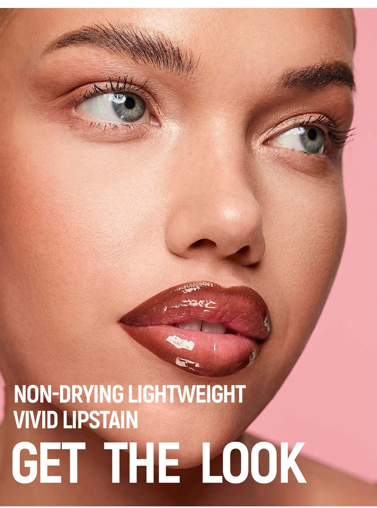 2IN1 Tapered Gradient Lipliner Pen Nude Brown Mirror Glass Lip Gloss Matte Lip Liner Waterproof Lip Contour Non Stick Makeup