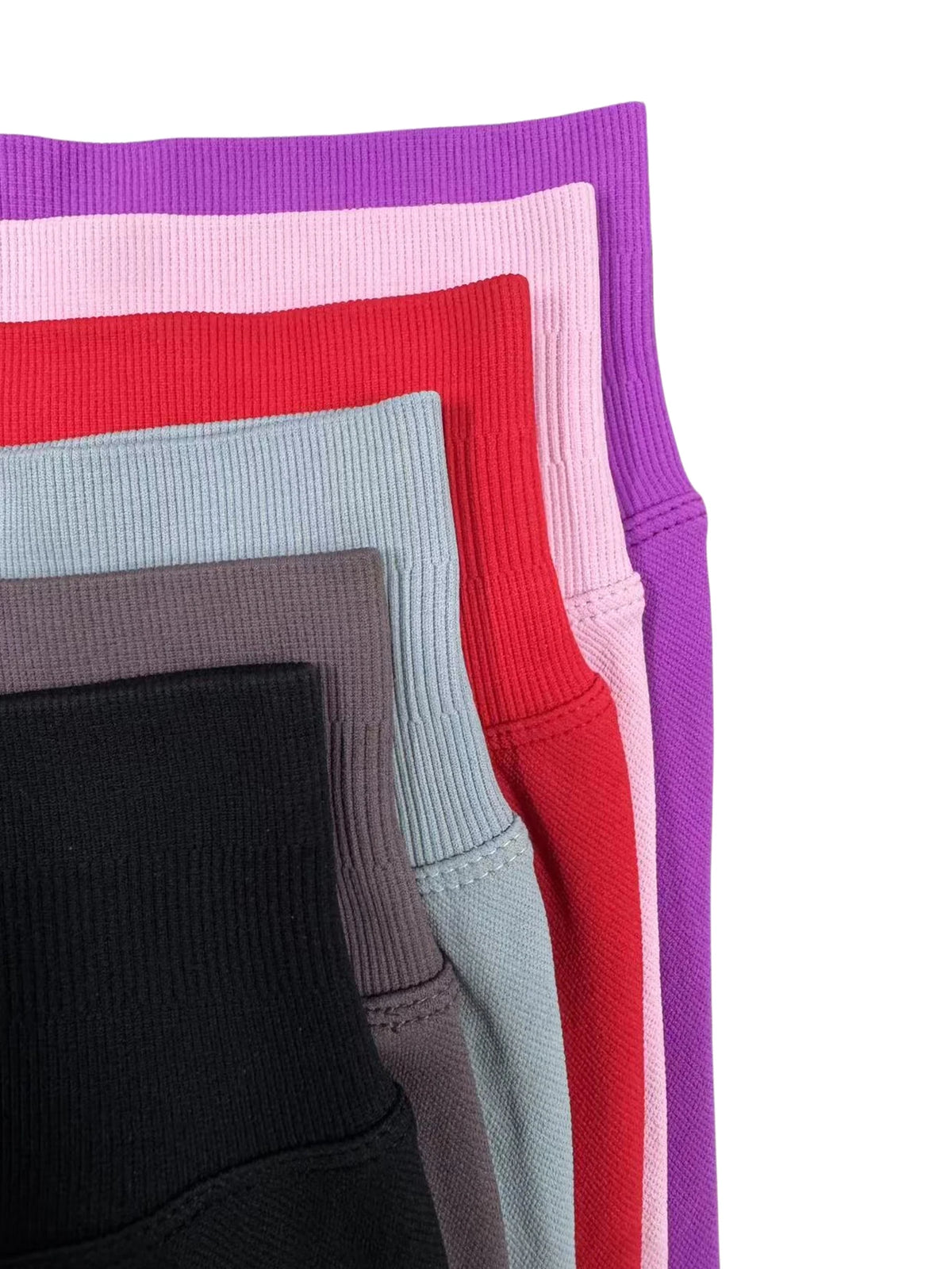 Pilates knit shorts medium intensity training high stretch peach hips no awkward lines casual fitness