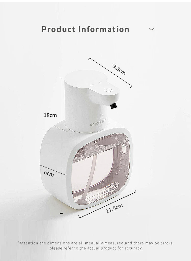 New smart sensor soap dispenser, automatic hand washer, electric foam hand sanitizer, detergent soap dispenser