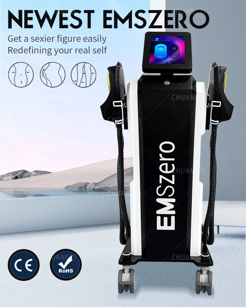 EMS Neo Electromagnetic Stimulate Sculpting Muscle Machine Nova EMSZERO RF Body Slimming Reduce Fat Build Muscles Machine