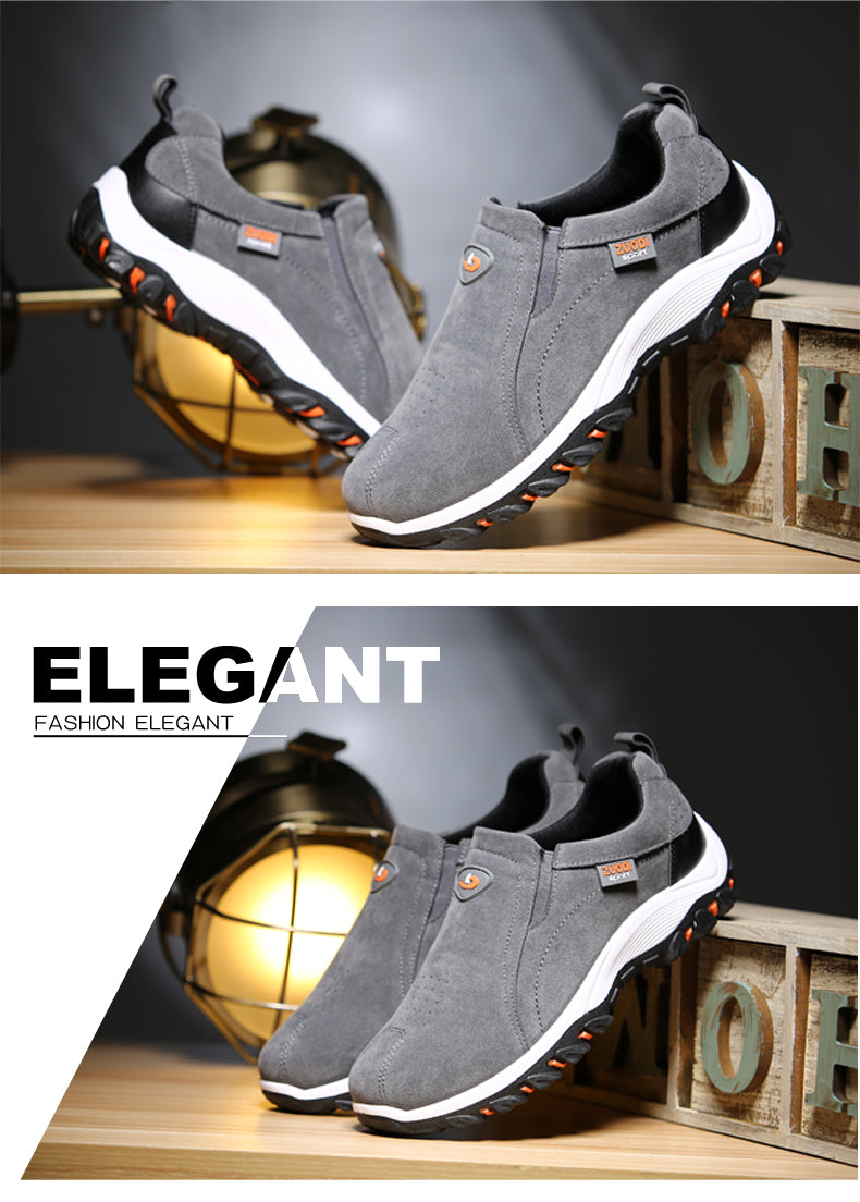 2023 New Casual Shoes Men's Sneakers Fashion Outdoor Walking Loafers Comfortable Shoes Men's Shoes Lightweight Plus Size 50