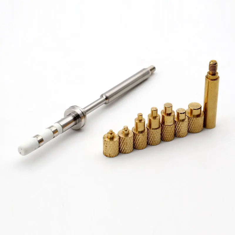 Heat Insert Nut Iron Tip TS100 TS101 Soldering Iron Tip Insert Internal Thread Head M2-M8 Brass Hot Melt Insert Nut Insertion