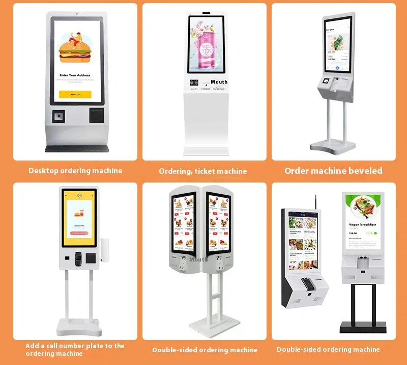 Hot selling：High Compatibility Indoor Self-Service Payment Kiosk Printer SDK 21.5/23.8/27/32/43 Inches Check-in/Out Touch Screen