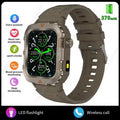 2026 New Rugged Military GPS Smart Watch Men Bluetooth Call Health Monitoring Sports 5ATM Waterproof Smartwatches Man Pk HT30